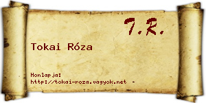 Tokai Róza névjegykártya